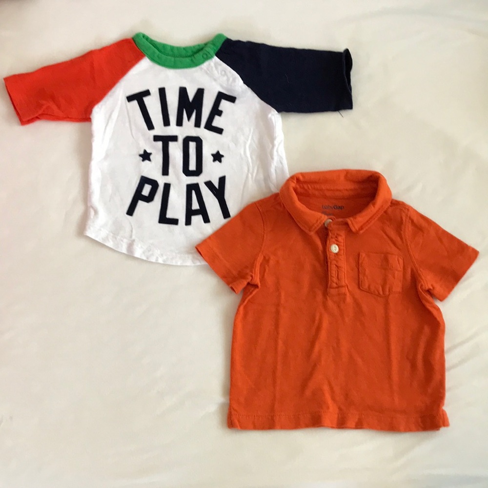Bundle of 2 Baby Gap Shirts